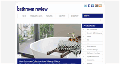 Desktop Screenshot of bathroom-review.co.uk